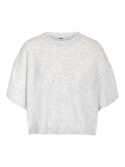 Noisy May - Top - Light Grey Melange - Smilla