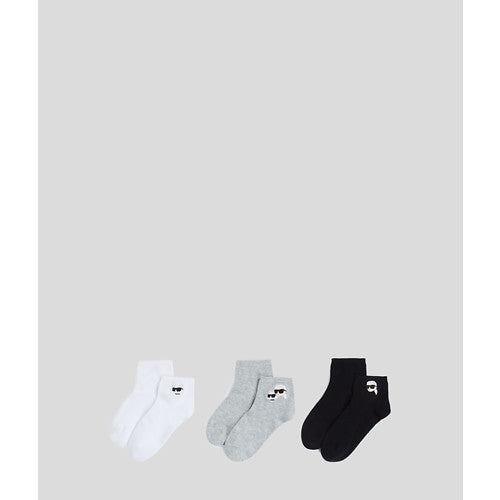 Karl Lagerfeld  - Strømper - Ikon Short socks - 3 pack