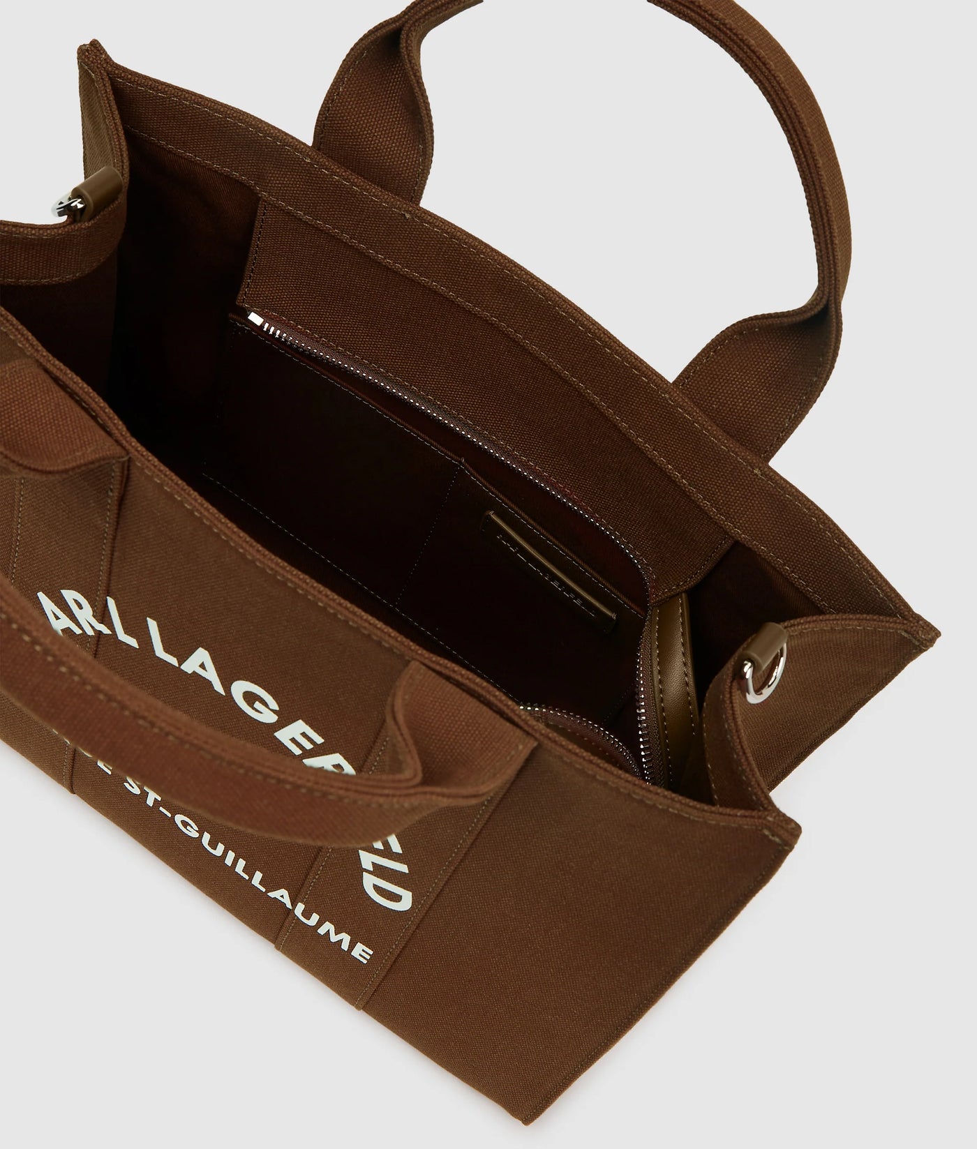 Canvas Shopper Taske -  Brun - Karl Lagerfeld