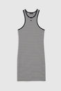 Anine Bing - Kjole - White/black - Cole Dress