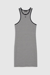 Anine Bing - Kjole - White/black - Cole Dress