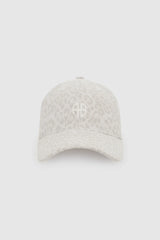 Anine Bing - Cap - White Leopard - Jeremy Baseball