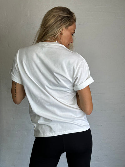 Statement t-shirt - White - A lot - Sassy Copenhagen