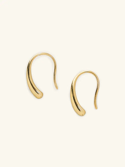 Andcopenhagen - Amy earrings - Gold plated sterling silver