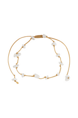 Andcopenhagen Jewelry - Crystal Shore - Ankelkæde m. bjergkrystal