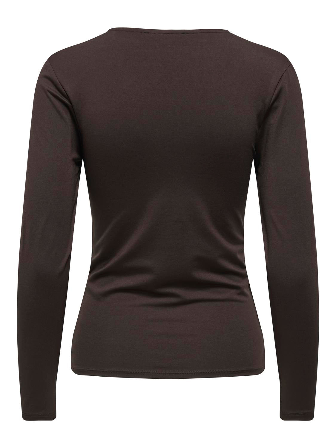 Only - Blouse - Brown - Lone Knot top