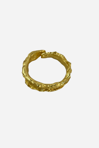 Andcopenhagen - Ring - 18 carat gold plated 925 sterling silver - Vega