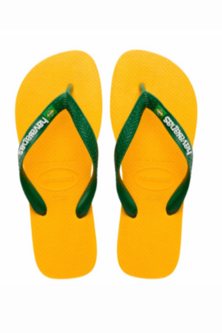 HAVAIANAS - Brasil Logo pop yellow - Flip flops sss