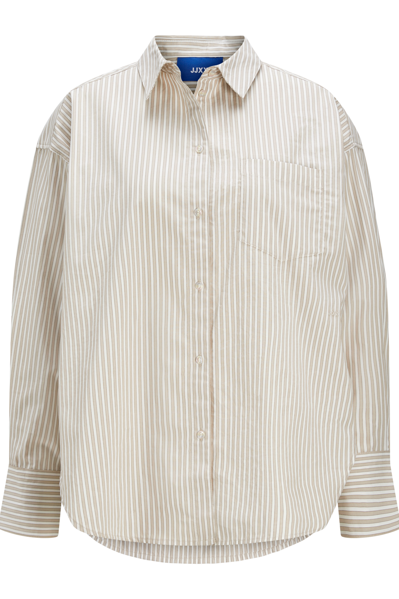 JJXX - Skjorte - Ls relaxed poplin - Feather grey - Jamie