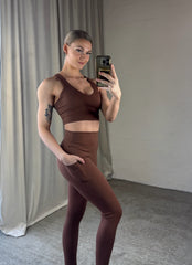 Sassy Copenhagen - Tights - Rustbrun - Thyra Tights