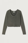 American Vintage - Langærmet Sweatshirt - Vintage Artichoke - Bepow