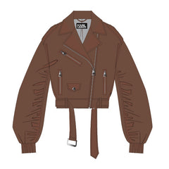 Karl Lagerfeld - Jacket - Java - Biker Satin Bomber
