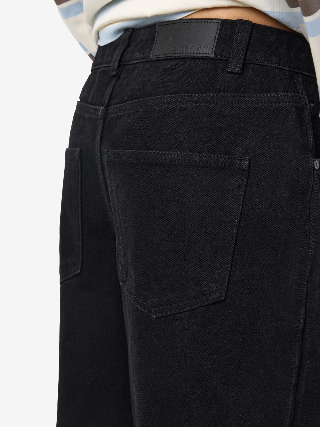 Noisy May - Barrel Jeans - Black - Hazal