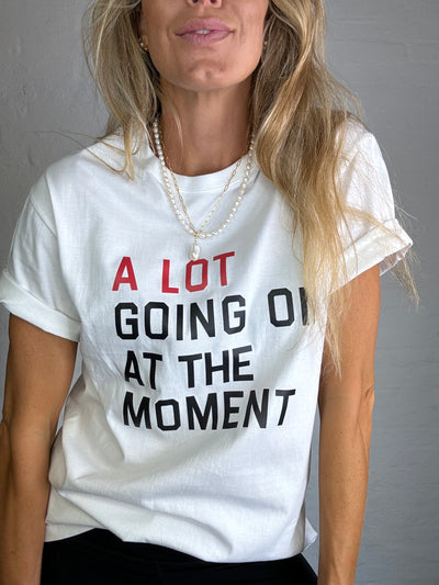 Statement t-shirt - White - A lot - Sassy Copenhagen