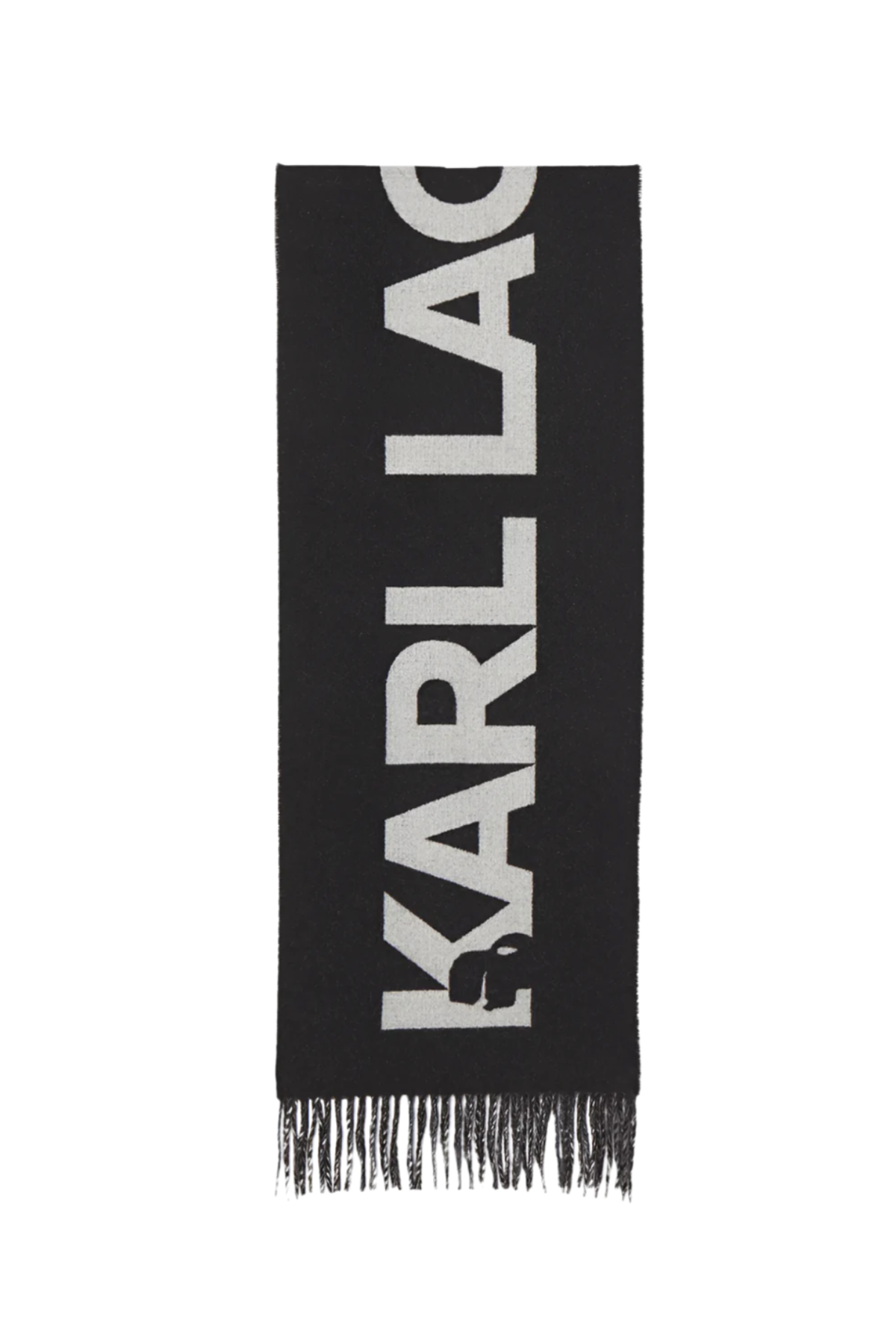 Karl lagerfeld - Neck scarf - Black/Logo - ESSENTIAL JKRD WOVEN SCARF