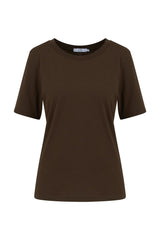 CC Heart - T-shirt - Chocolate nut - Basic regular