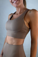 Sassy Copenhagen - Sports bra - Light brown - Vita