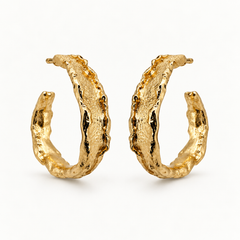 Andcopenhagen Jewelry - Øreringe - 18 karat Guldbelagt messing - Carmen