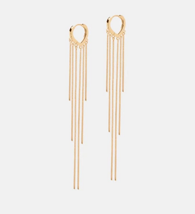 Andcopenhagen - Earrings - 18 carat gold plated 925 sterling silver - Multi String