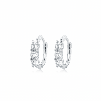 Andcopenhagen - Earrings hoops - 925 sterling silver - Melina