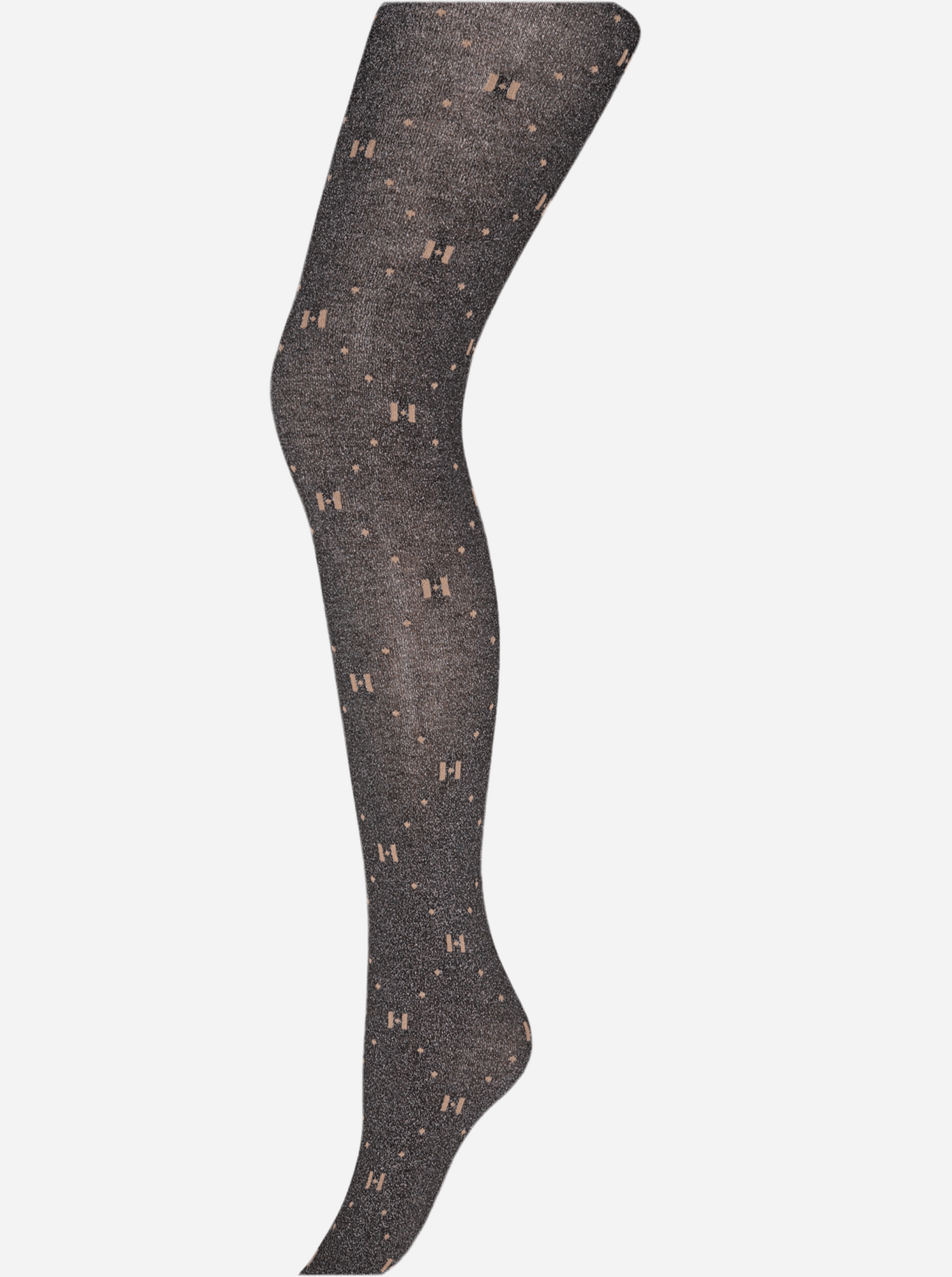 16661 - Glimmer logo Tights 50 DEN - H logo black