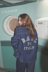 Denim jacket - Rinse wash - Julietta - Ball Original