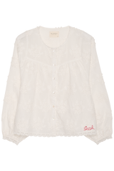 Sissel Edelbo - Top - Off White - Delphine