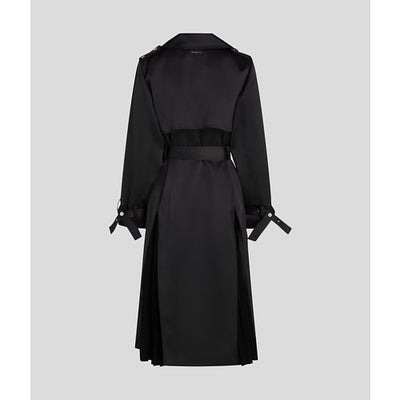 Karl Lagerfeld - Trenchcoat - Black - Fluid