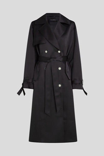 Karl Lagerfeld - Trenchcoat - Black - Fluid