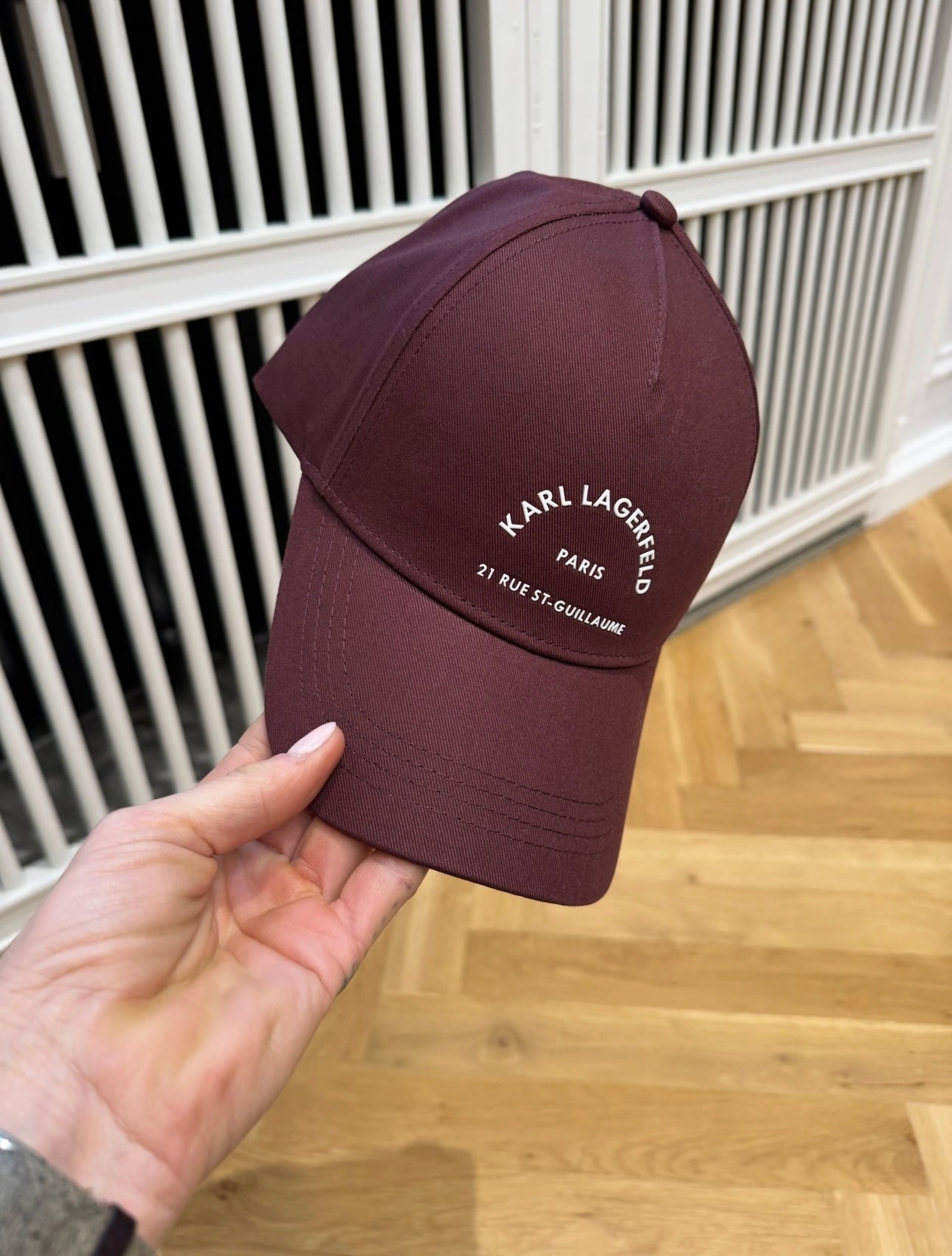 Karl Lagerfeld - Kasket - Windsor Burgundy - Rsg Cap