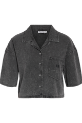 Noisy May - Skjorte - Black Denim - Moregon