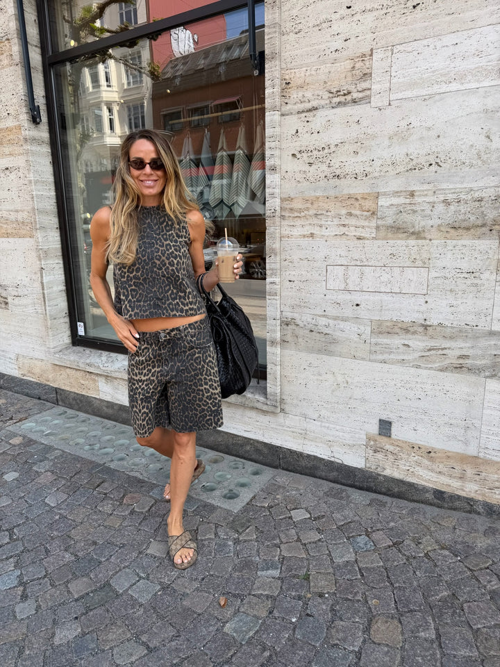 Global Funk - Shorts - Leopard - Talina | Summer fashion
