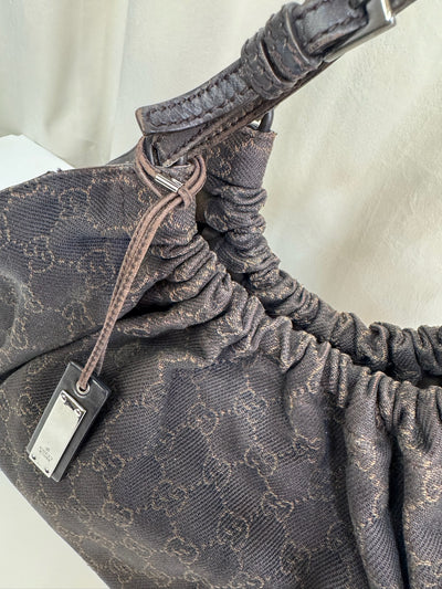 Gucci - GG hobo bag - Brown - Secondhand