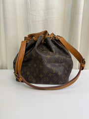 Louis Vuitton - Damier sac plat shopper bag with red front - Secondhand