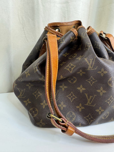 Louis Vuitton - Damier sac plat shopper bag with red front - Secondhand