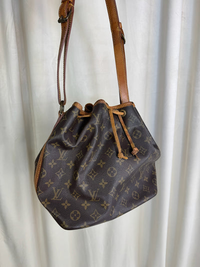 Louis Vuitton - Damier sac plat shopper bag with red front - Secondhand