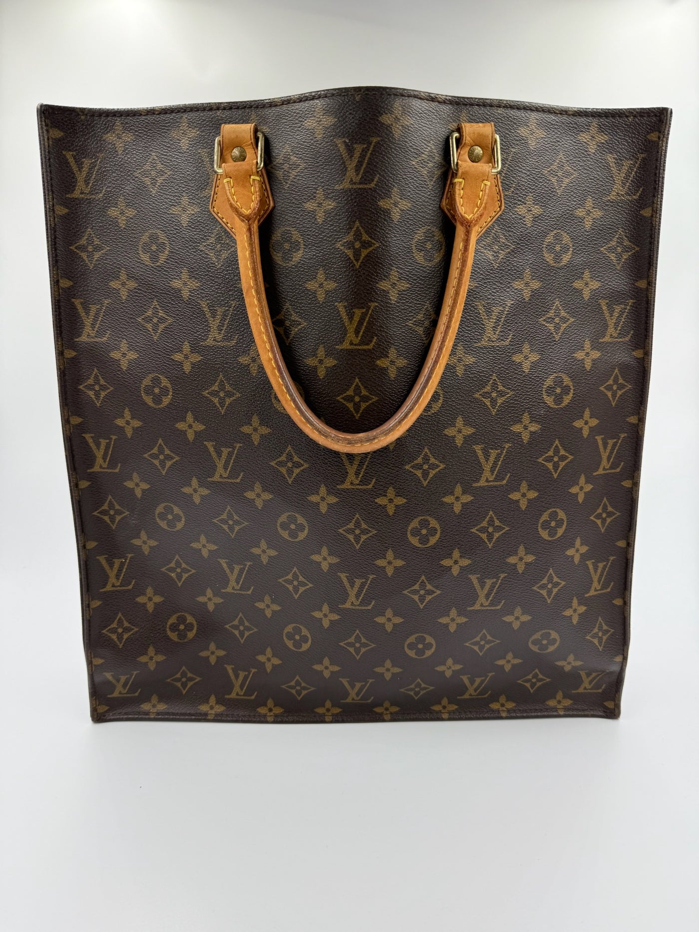 Louis Vuitton - Damier sac plat shopper bag with red front - Secondhand