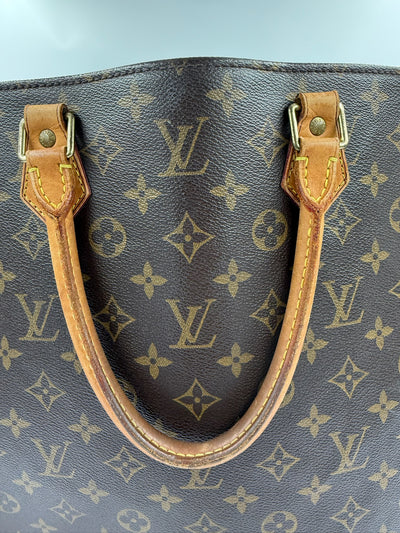 Louis Vuitton - Damier sac plat shopper bag with red front - Secondhand