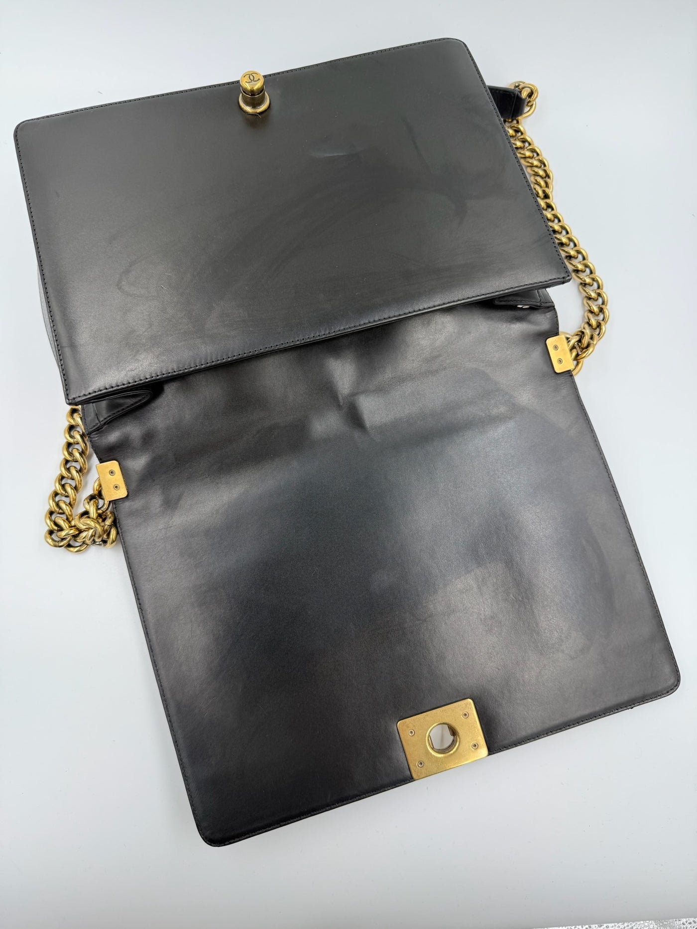 Chanel - Boy Glazed - Gold - Secondhand