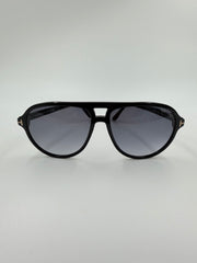 Tom Ford FT0711 Fausto - solbriller - sorte aviator solbriller - secondhand