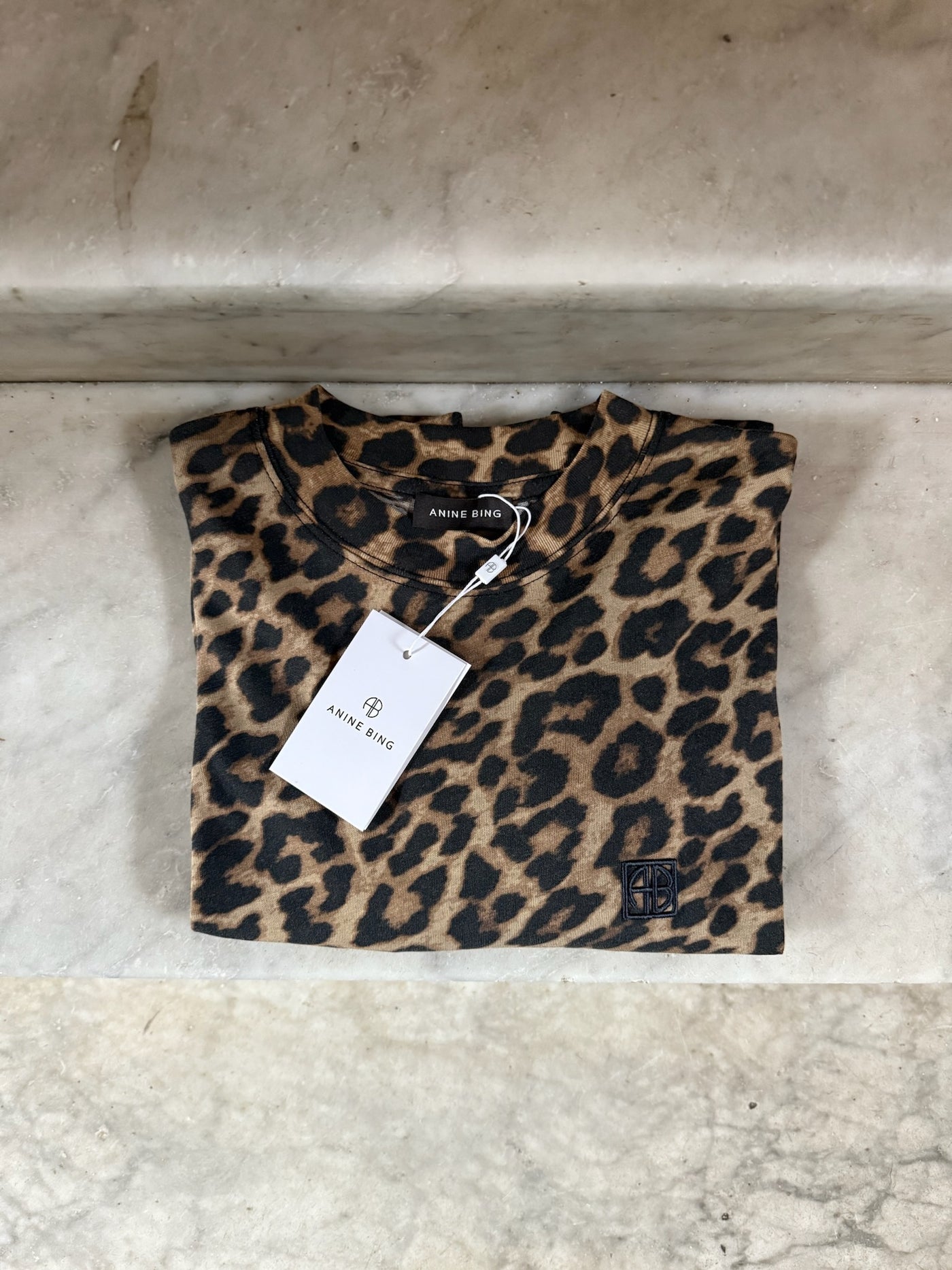 Anine Bing - T-shirt - Leopard - Avi - Stilkompagniet.dk
