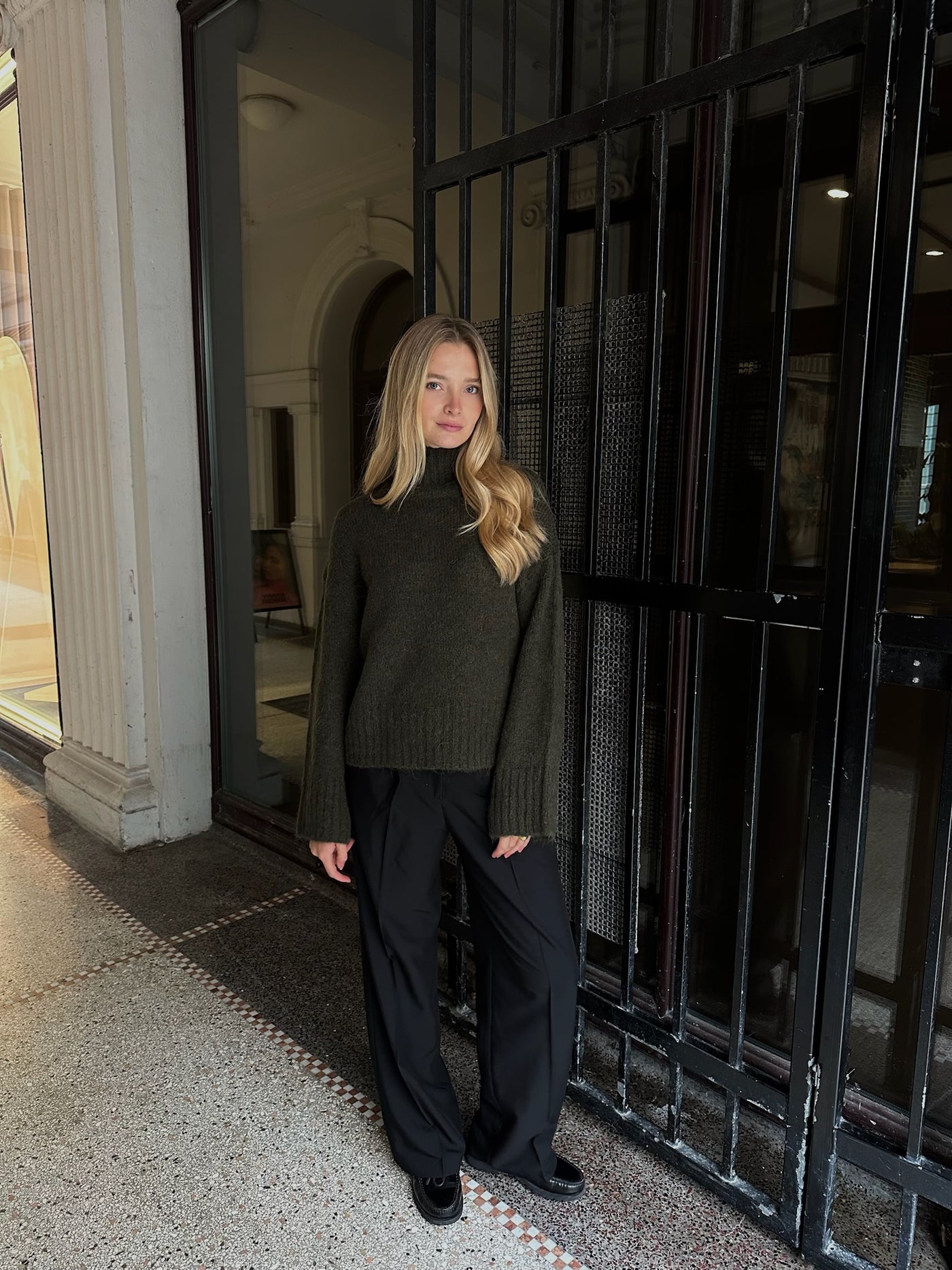 Selected Femme - Strik - Deep Depths - Gabriella High Neck