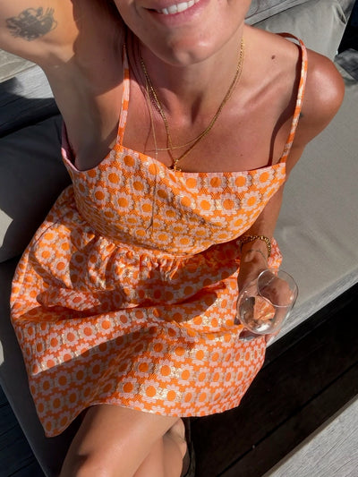Hunkøn - Kjole - Orange - Mimi