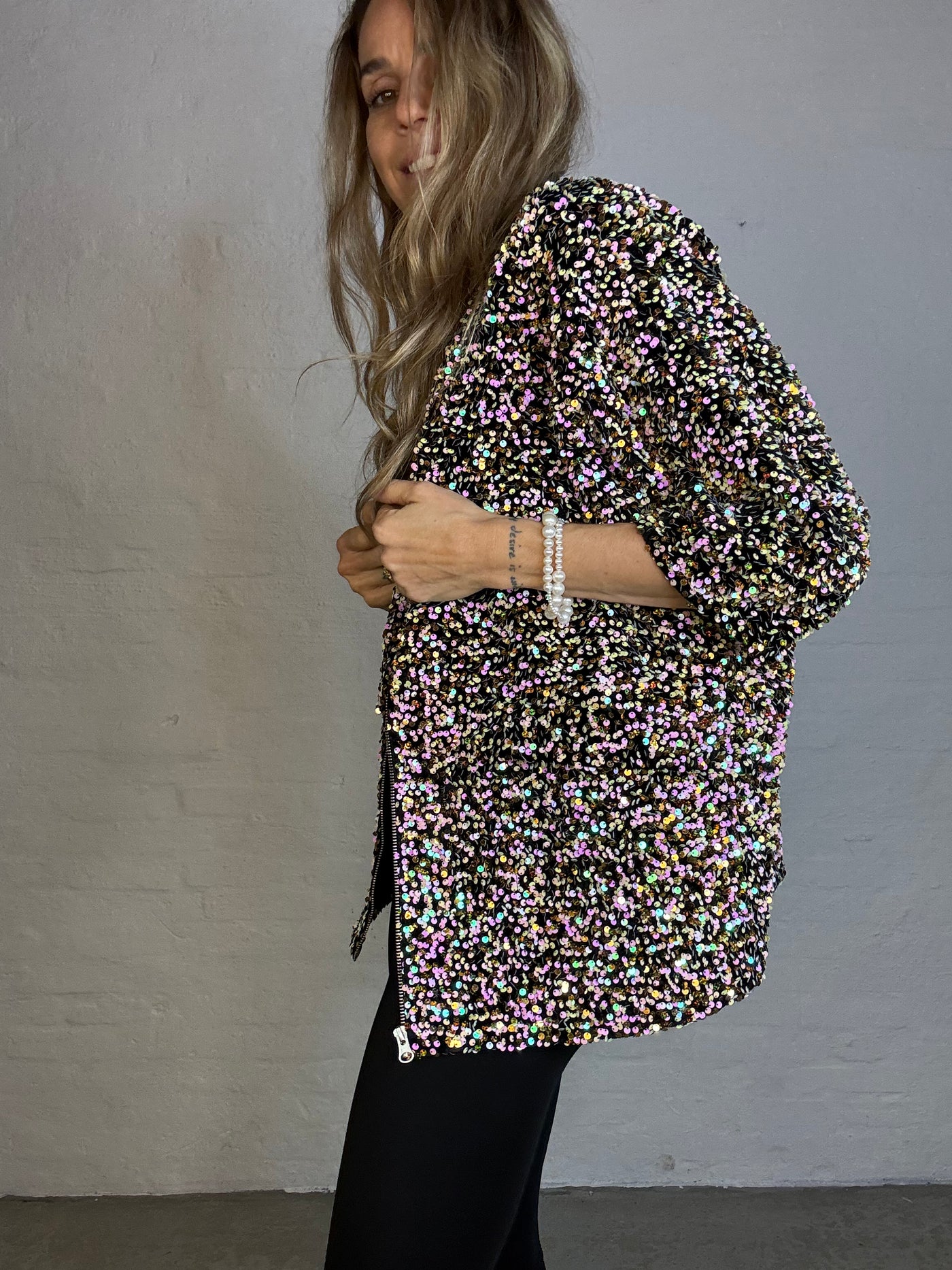 Glitter Jacket - Kaia Sequin - Female