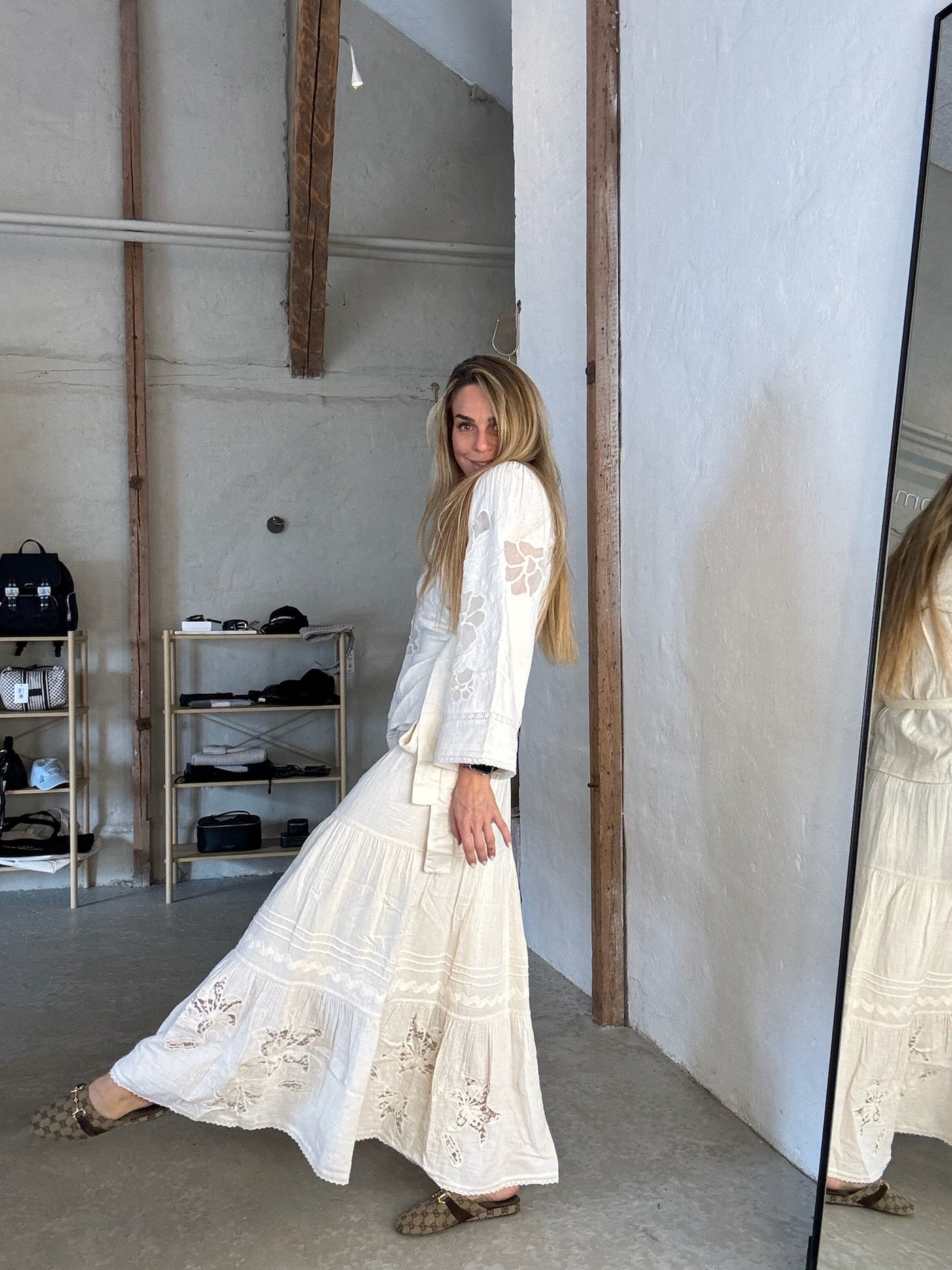 Sissel Edelbo - Nederdel - Off white - Tarsila
