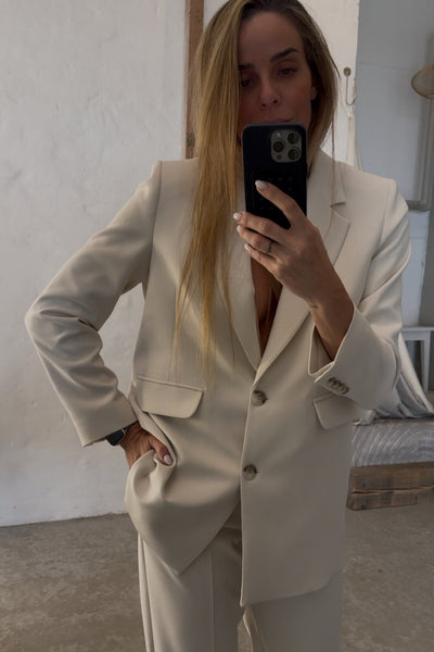 Selected Femme - Blazer - Birch - Rita Relaxed