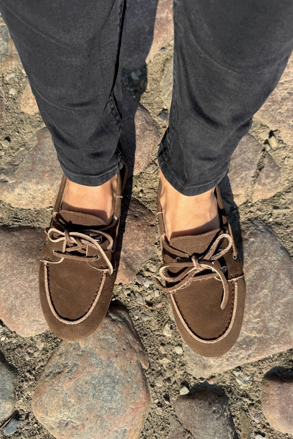 Pavement - Ballerina Loafers - Brown Suede - Marin (Preorder March/April)