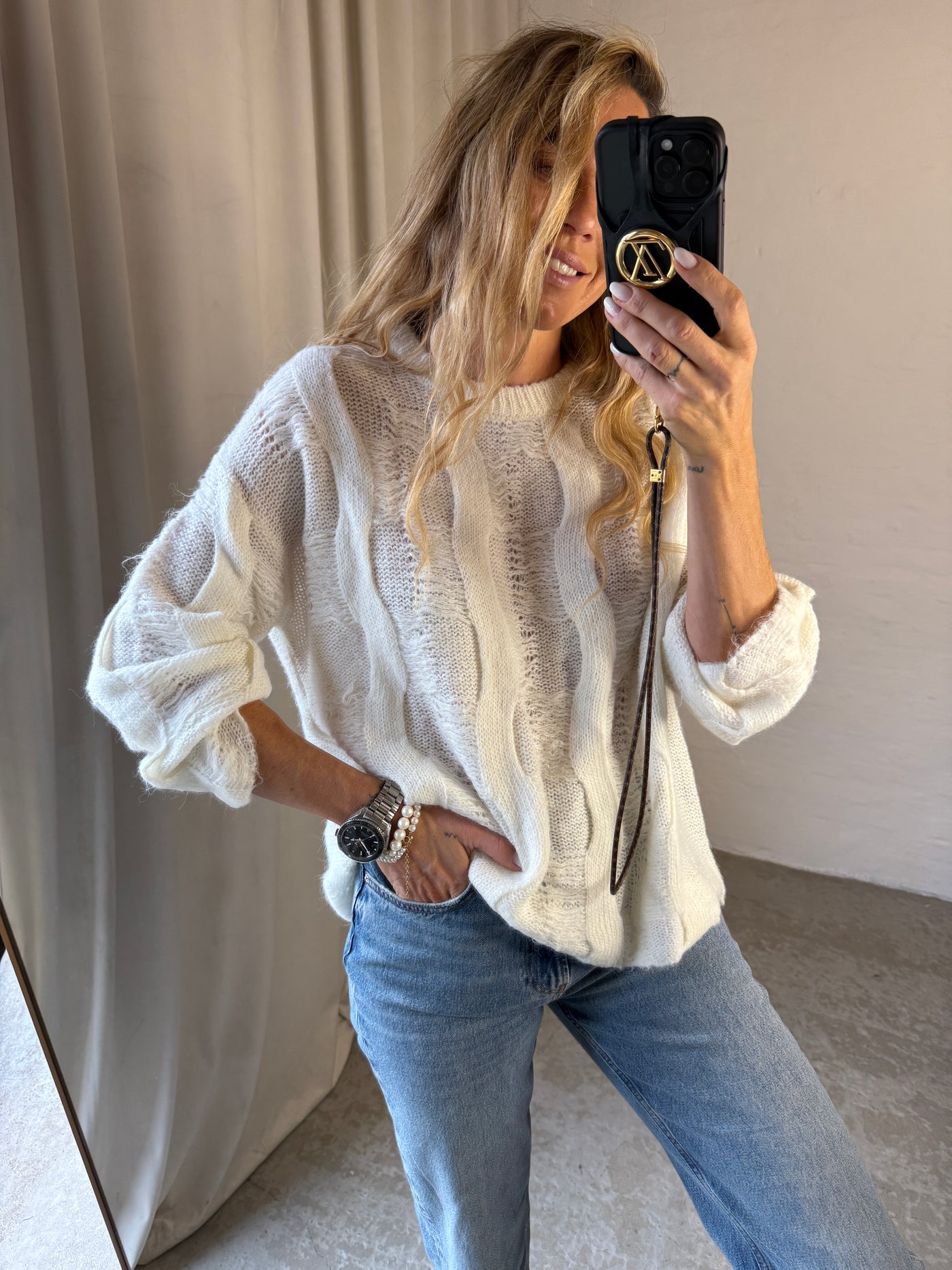 Sassy Copenhagen - Strik - Off White - Anabell