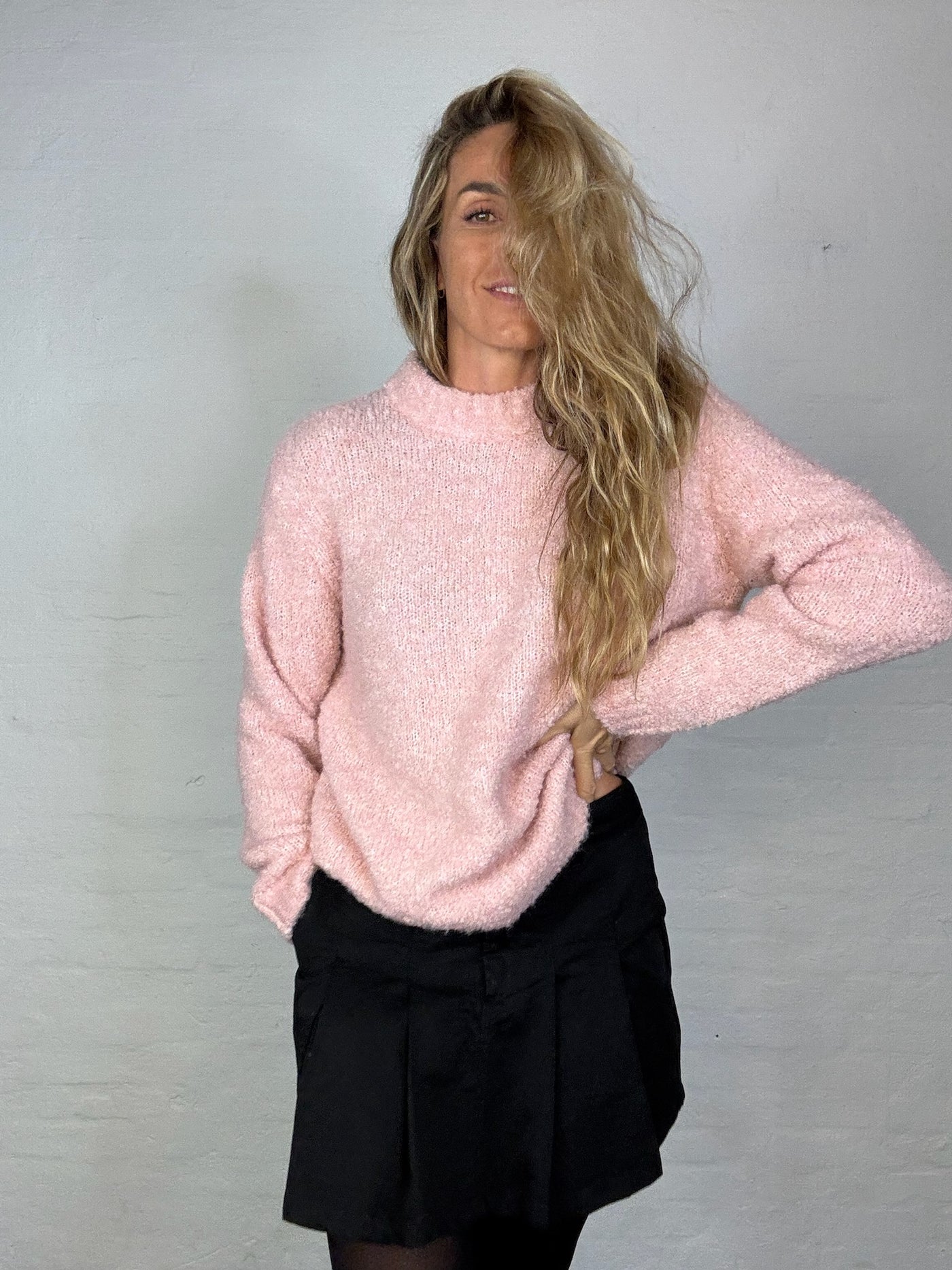 Ball Original - Strik - Batardelli crewneck - Pink