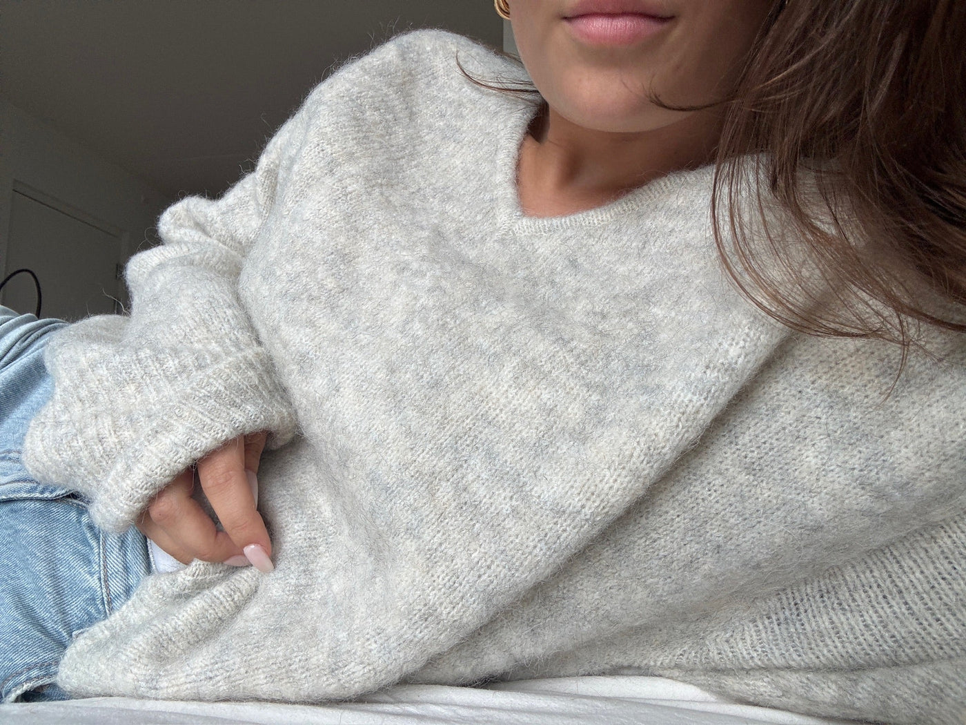 American Vintage - Strik - Powder Snow Melange - Pull East